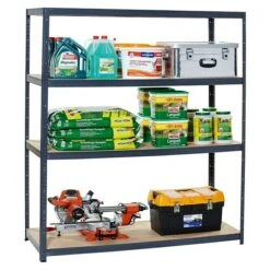 Regalux Metall-Schwerlastregal R250 60 X 160 X 180 Cm, Traglast: 250 Kg/Boden, Stecken -Heimwerkzeuge erkäufe 2024 12 5064