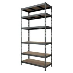 Metall-Schwerlastregal B X T X H: 100 X 45 Cm X 200 Cm, Traglast: 250 Kg/Boden, Anzahl Böden: 6 Stk., Stecken, Anthrazit -Heimwerkzeuge erkäufe 2024 12 5127