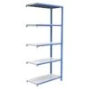 Simonrack Simonoffice Aktenregal Anbauelement L X B X H: 40 X 90 X 210 Cm, Traglast: 200 Kg/Boden, Anzahl Böden: 5, Blau -Heimwerkzeuge erkäufe 2024 12 5174