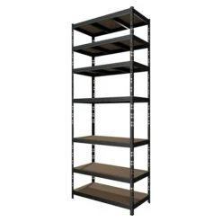 Metall-Schwerlastregal B X T X H: 90 X 45 Cm X 226 Cm, Traglast: 200 Kg/Boden, Anzahl Böden: 7 Stk., Stecken, Anthrazit 10 Metall-Schwerlastregal B X T X H: 90 X 45 Cm X 226 Cm, Traglast: 200 Kg/Boden, Anzahl Böden: 7 Stk., Stecken, Anthrazit -Heimwerkzeuge erkäufe 2024 12 5212