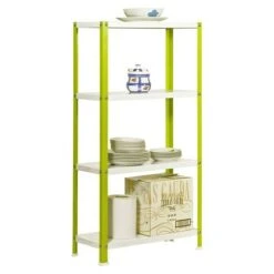 Simonrack Homeclassic Metallregal L X B X H: 30 X 80 X 160 Cm, Traglast: 100 Kg/Boden, Anzahl Böden: 4 Stk., Schrauben, Grün 6 Simonrack Homeclassic Metallregal L X B X H: 30 X 80 X 160 Cm, Traglast: 100 Kg/Boden, Anzahl Böden: 4 Stk., Schrauben, Grün -Heimwerkzeuge erkäufe 2024 12 5275