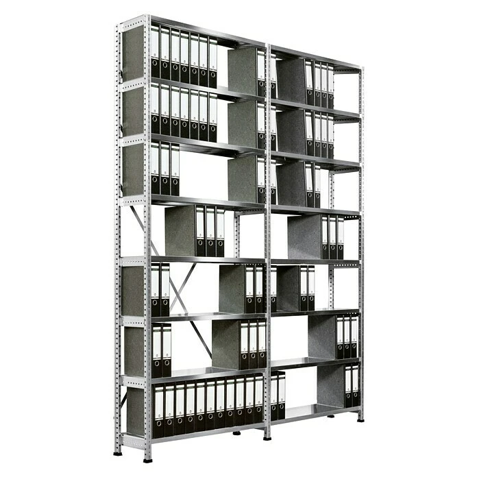 Scholz Aktenregal Anbauelement Länge: 810 Mm, Breite: 300 Mm, Höhe: 2.640 Mm, Traglast: 100 Kg/Boden, Anzahl Böden: 8 Stk. 5 Scholz Aktenregal Anbauelement Länge: 810 Mm, Breite: 300 Mm, Höhe: 2.640 Mm, Traglast: 100 Kg/Boden, Anzahl Böden: 8 Stk. – Bild 3