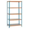 Simonrack Simonclick Metallregal L X B X H: 40 X 90 X 180 Cm, Traglast: 180 Kg/Boden, Anzahl Böden: 5 Stk., Stecken, Blau/Orange -Heimwerkzeuge erkäufe 2024 12 5351
