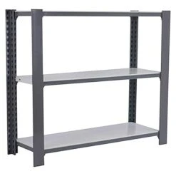 Simonrack Simonoffice Aktenregal Grundelement L X B X H: 30 X 90 X 100 Cm, Traglast: 200 Kg/Boden, Anzahl Böden: 3, Grau