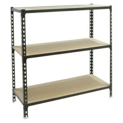 Simonrack Maderclick Metallregal Plus L X B X H: 50 X 100 X 90 Cm, Traglast: 150 Kg/Boden, Anzahl Böden: 3, Stecken, Anthrazitgrau