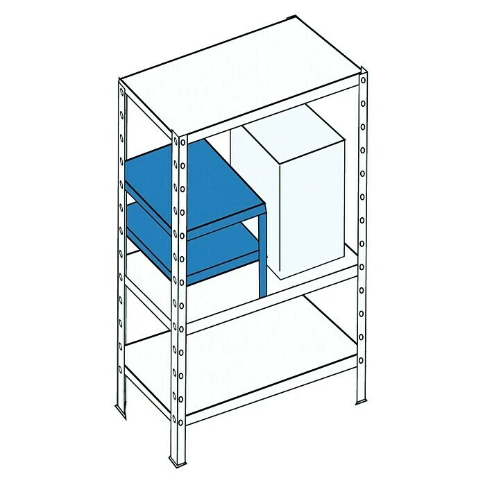 Regalux Winkelprofil L X B X H: 4 X 4 X 250 Cm, Verzinkt 7 Regalux Winkelprofil L X B X H: 4 X 4 X 250 Cm, Verzinkt – Bild 5