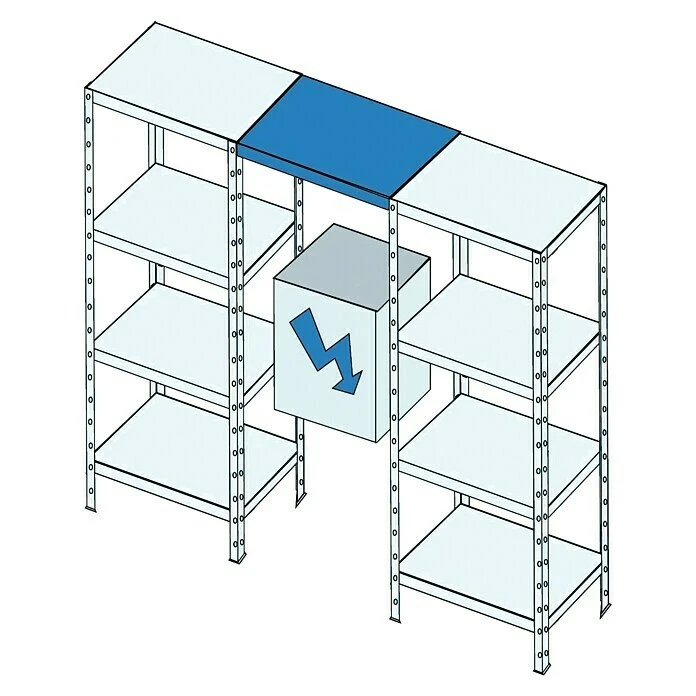Regalux Winkelprofil L X B X H: 4 X 4 X 250 Cm, Verzinkt 8 Regalux Winkelprofil L X B X H: 4 X 4 X 250 Cm, Verzinkt – Bild 6
