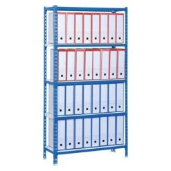 Simonrack Simonclick Metallregal Plus L X B X H: 50 X 100 X 200 Cm, Traglast: 180 Kg/Boden, Anzahl Böden: 5 Stk., Stecken, Blau/Weiß -Heimwerkzeuge erkäufe 2024 12 5448