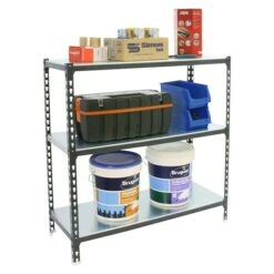 Simonrack Simonclick Metallregal Mini L X B X H: 40 X 80 X 90 Cm, Traglast: 180 Kg/Boden, Anzahl Böden: 3 Stk., Stecken, Anthrazit/Silber -Heimwerkzeuge erkäufe 2024 12 5496