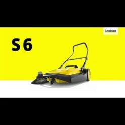 Kärcher Handkehrmaschine S 6 Flächenleistung: 2.500 M²/h, Arbeitsbreite: 670 Mm, 38 L -Heimwerkzeuge erkäufe 2024 12 5548