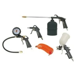 Craftomat Druckluft-Set Betriebsdruck: 3 Bar - 10 Bar, 5 -tlg.