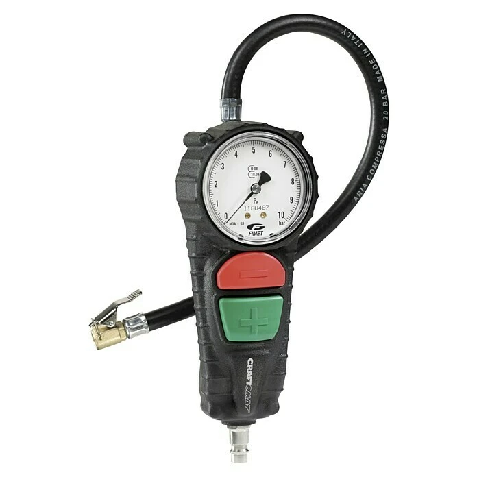 Craftomat Reifenfüllmesser PRO Geeicht Betriebsdruck: 0 Bar - 10 Bar 2 Craftomat Reifenfüllmesser PRO Geeicht Betriebsdruck: 0 Bar - 10 Bar