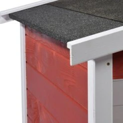 Dobar Mähroboter-Garage 87 X 80 X 70 Cm, Schwarz/Weiß/Rot -Heimwerkzeuge erkäufe 2024 12 668