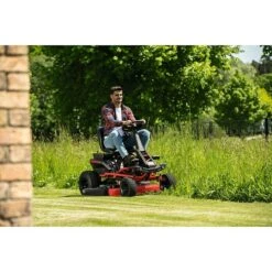 Scheppach Akku-Rasentraktor MR760-E 48 V, 50 Ah, Schnittbreite: 76 Cm -Heimwerkzeuge erkäufe 2024 12 734