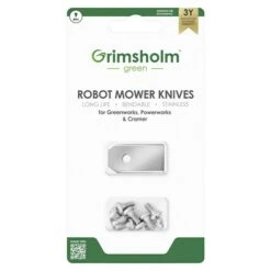 Grimsholm Green Ersatzmesser 9 Stk., Passend Für: Greenworks, Powerworks, Cramer