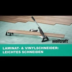 Wolfcraft Laminat- & Vinylschneider VLC 800 Schnittbreite: 465 Mm, Aluminium -Heimwerkzeuge erkäufe 2024 12 85
